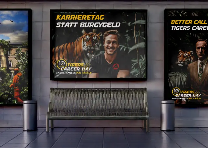 Tigers Career Day: Social Media Kampagne in Tübingen von Ace25